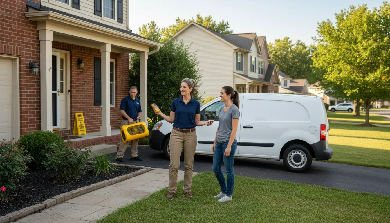 Residential water damage restoration in Carlton, MN
